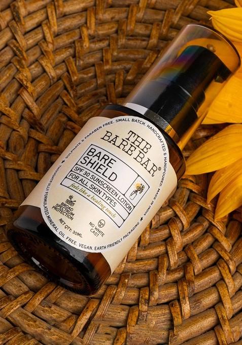 The Bare Bar Shield Spf30 Sunscreen Lotion With Vitamin E Squalane 30 Ml