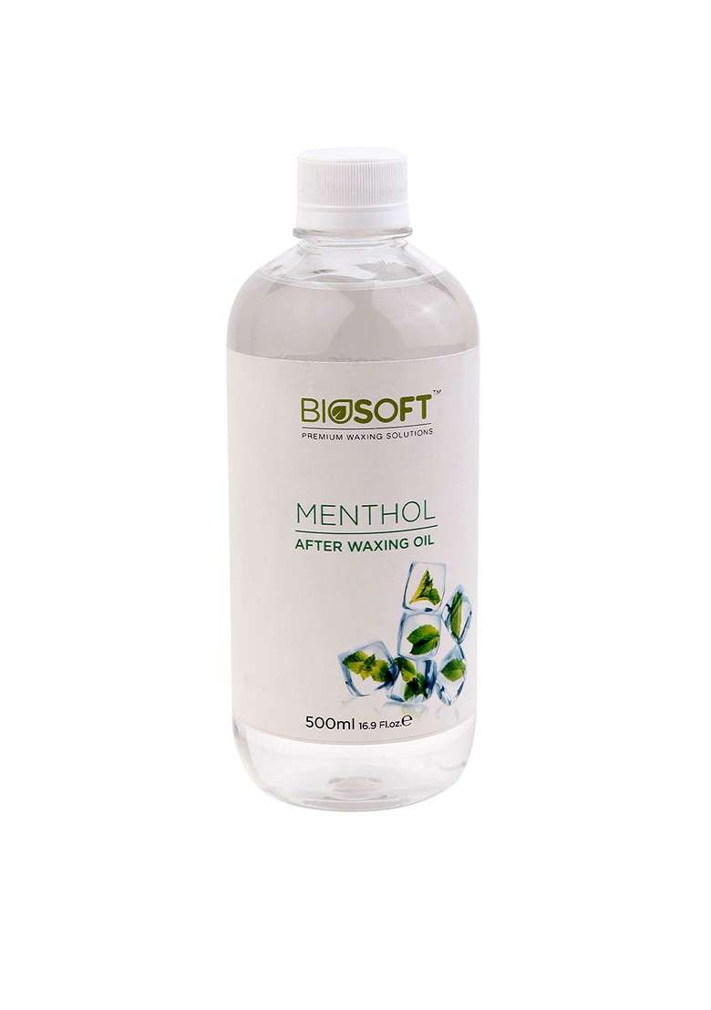Biosoft Women White Blue After Wax Oil - Indya