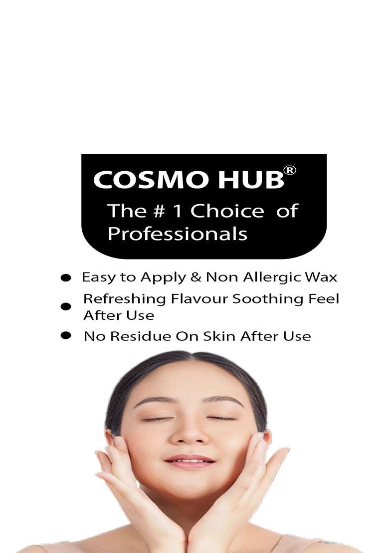 Cosmo Hub Charcoal Face Wax 80 G - Indya