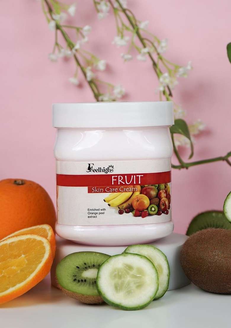 Feelhigh Set Of Fruit Skin Care Cream Mask 500 Ml Each - Indya