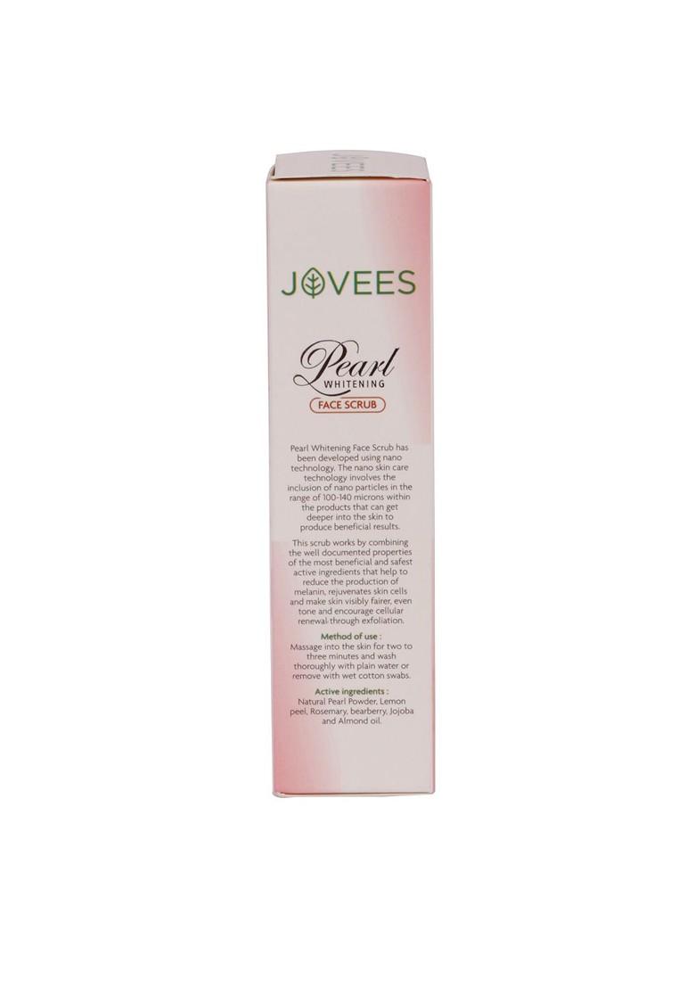 Jovees Pearl Whitening Face Scrub With Almond Oil 60 G
