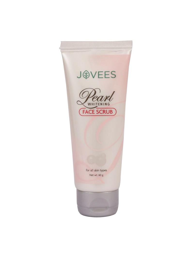 Jovees Pearl Whitening Face Scrub With Almond Oil 60 G