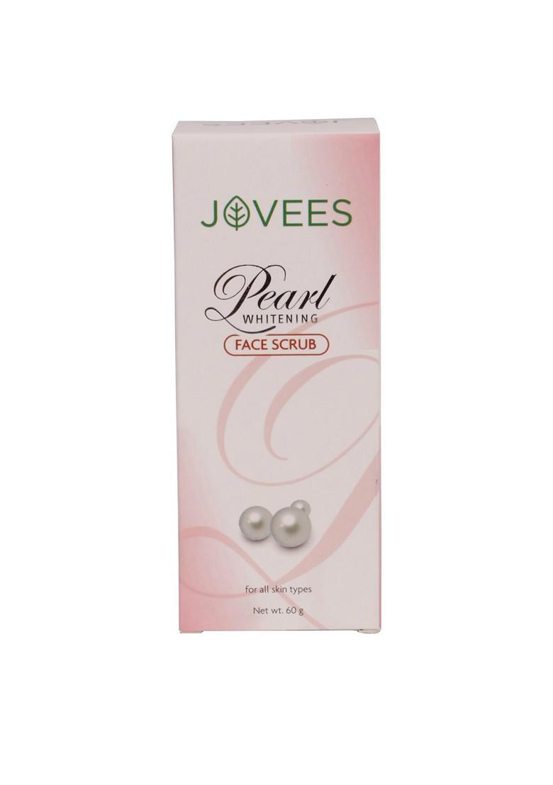 Jovees Pearl Whitening Face Scrub With Almond Oil 60 G