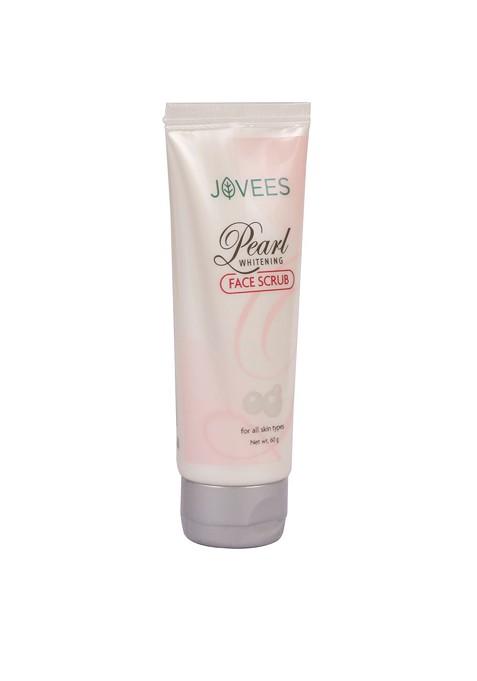 Jovees Pearl Whitening Face Scrub With Almond Oil 60 G