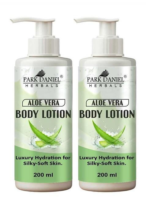 Park Daniel Set Of 2 Aloe Vera Body Lotion 200 Ml Each