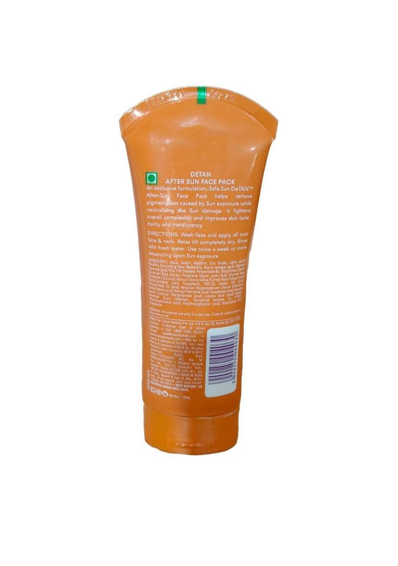 Lotus Herbals Safe Sun De Tan After Face Pack 100 G