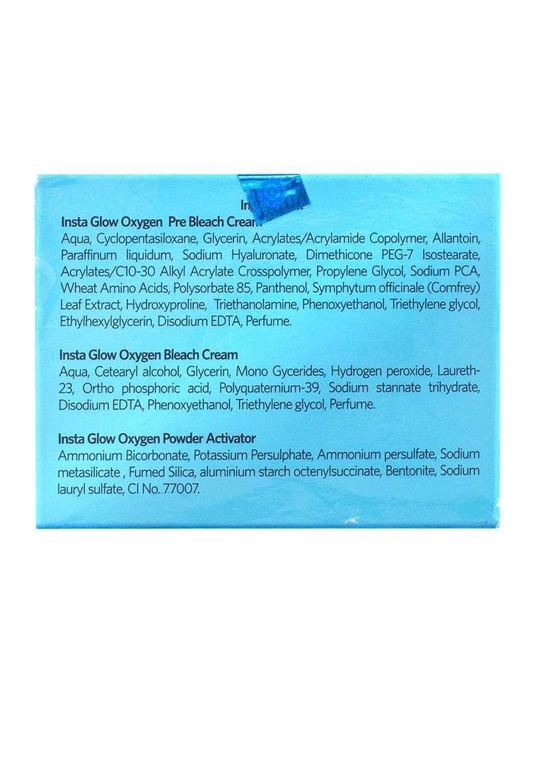 Vlcc Set Of 4 Insta Glow Oxygen Bleach 30 G Each - Indya
