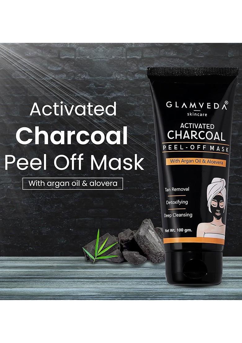 Glamveda Activated Charcoal Peel Off Mask 100 Gm