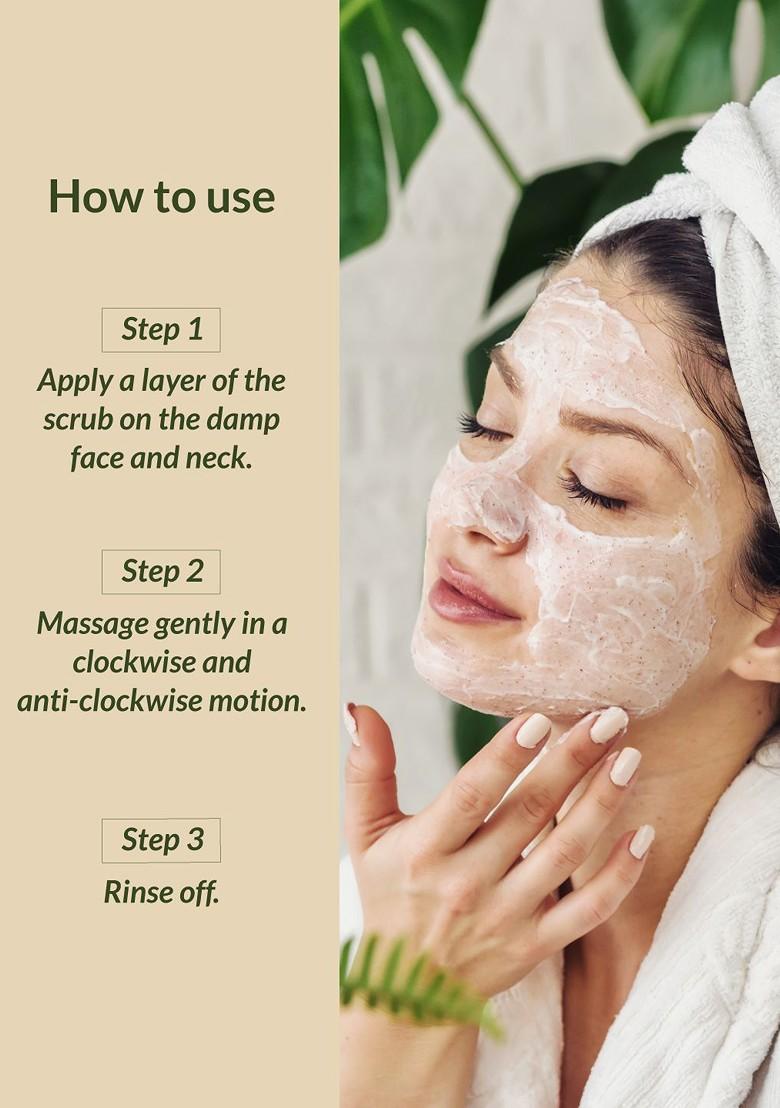 Lotus Botanicals Unisex Natural Baking Soda Deep Cleansing Face Scrub 100 G