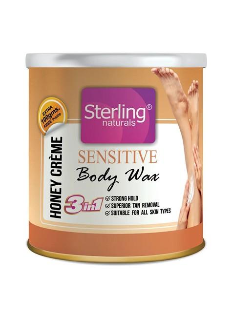 Sterling Naturals Women Wax Smooth Less Painful Hair Removal D Tan Formula 700G