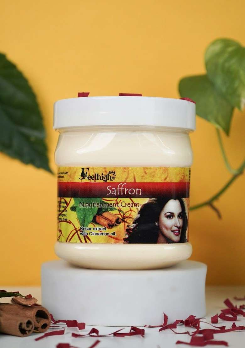 Feelhigh Aloe Vera Gel Saffron Cream - Indya