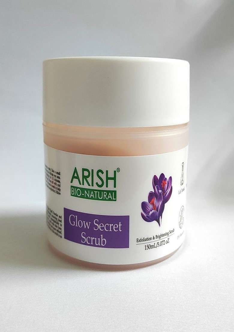 Arish Bio Natural Glow Secret Scrub 150 Ml - Indya