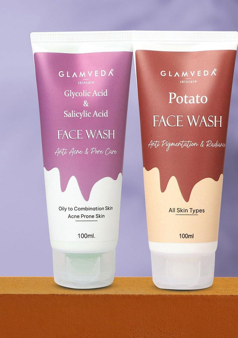 Glamveda Pack Of 2 Anti Pigmentation Face Wash