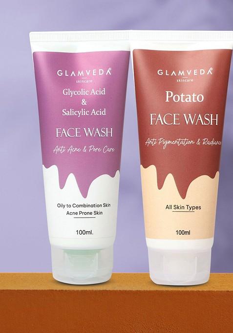 Glamveda Pack Of 2 Anti Pigmentation Face Wash