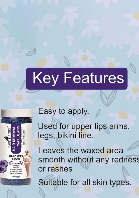 Park Daniel Hard Wax Beans With Chamomile Extract 100 G