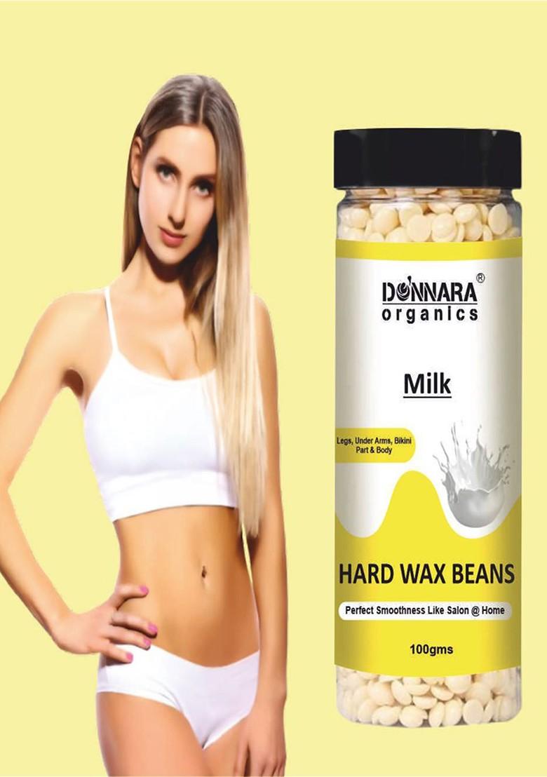 Donnara Organics Milk Hard Wax Beans 100 G