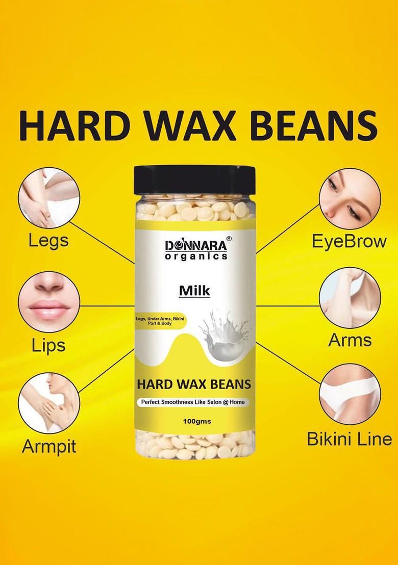 Donnara Organics Milk Hard Wax Beans 100 G