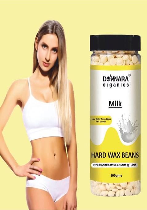 Donnara Organics Milk Hard Wax Beans 100 G
