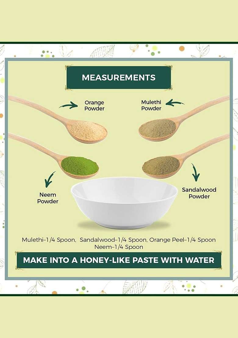 Indus Valley Bio Organic Anti Bacterial Face Pack Diy Kit - Indya