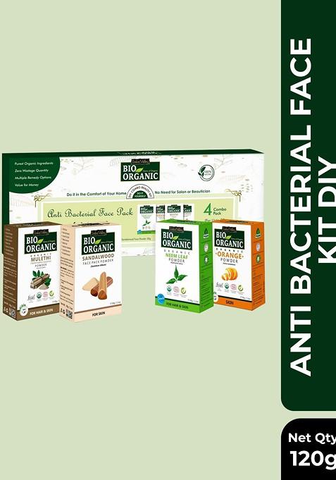 Indus Valley Bio Organic Anti Bacterial Face Pack Diy Kit