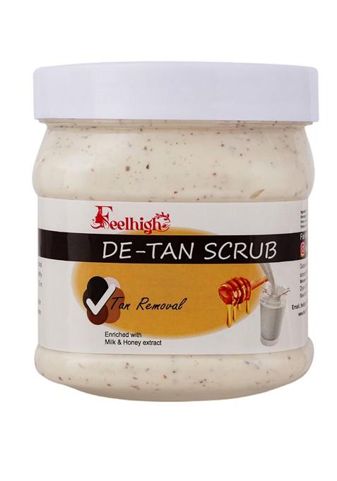 Feelhigh De Tan Scrub With Milk Honey Extract 500Ml