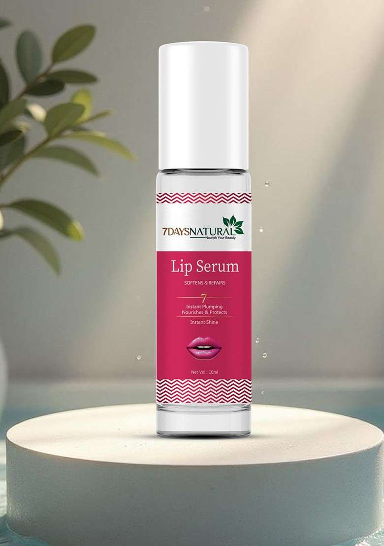 7Daysnatural Lip Serum Roll On 10Ml - Indya