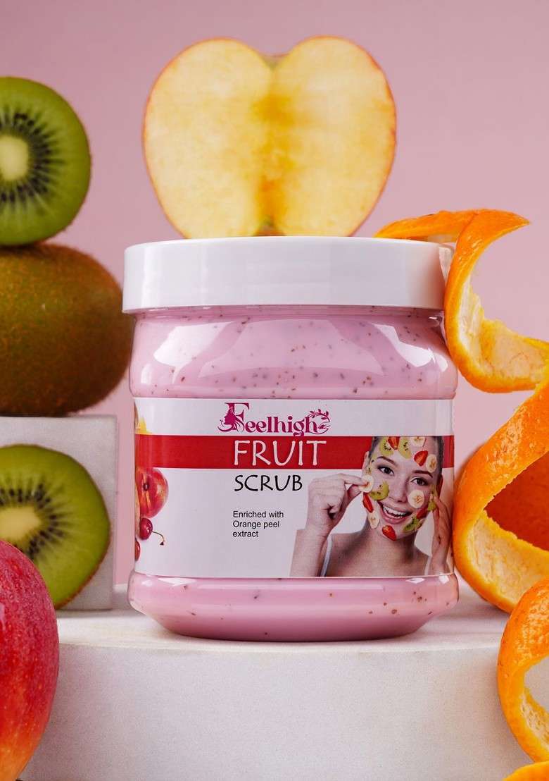 Feelhigh Ice Roller 10Ml With Fruit Scrub Enriched Strawberry Extract - Indya