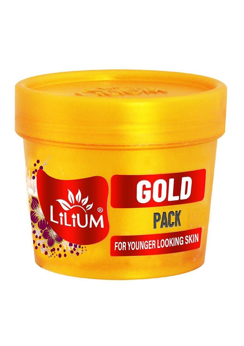 Lilium Gold Face Mask For Younger Looking Skin Extra Glow Fair Complexion 100G