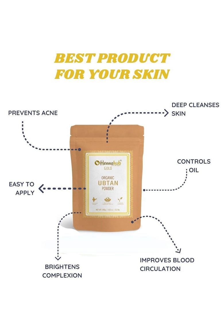 Hennahub Ubtan Powder For Radiant Healthy Skin 100G