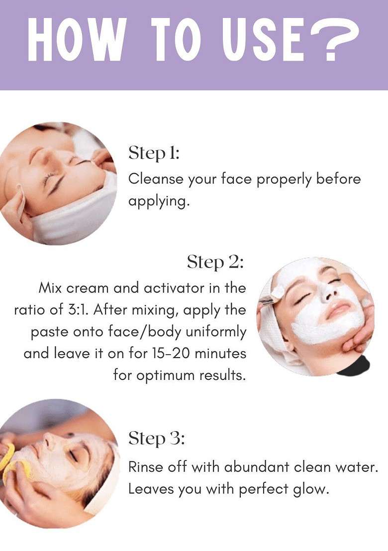 Skin Secrets Lacto Bleach 100Gm - Indya