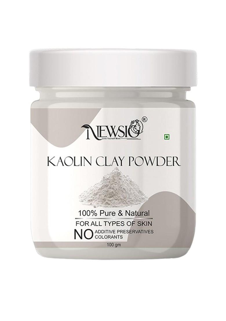 Newsio Pure Natural Kaolin Clay Powder For Skin 100G