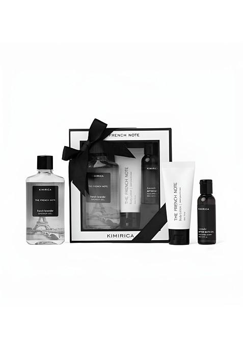 Kimirica The French Note Set Of 3 Shower Gel Body Lotion After Bath Oil Gift