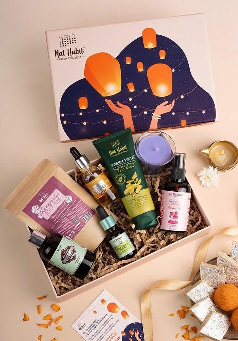 Nat Habit Set Of 7 Bath Body Gift