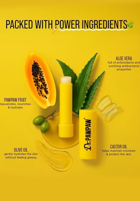 Dr Pawpaw Original Lip Balm With Olive Castor Oil 4 G
