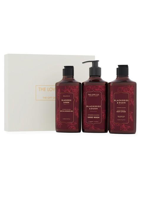 The Love Co Set Of 3 Bath And Body Gift 750Ml