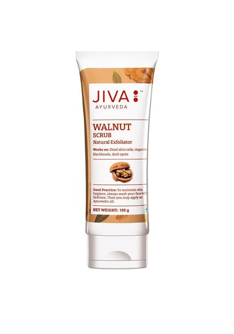 Jiva Set Of 2 Walnut Scrub For Blackheads Dark Spots 100G Each