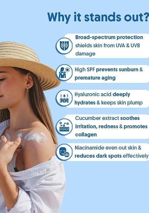 Aravi Organic Women Pack Of 3 30 To 50 Protection Niacinamide Sunscreen Body Spray