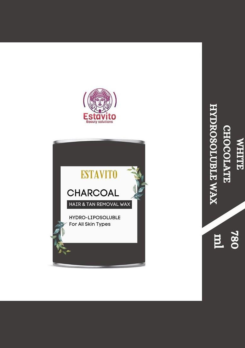 Estavito Charcoal Hair Tan Removal Wax 780Ml