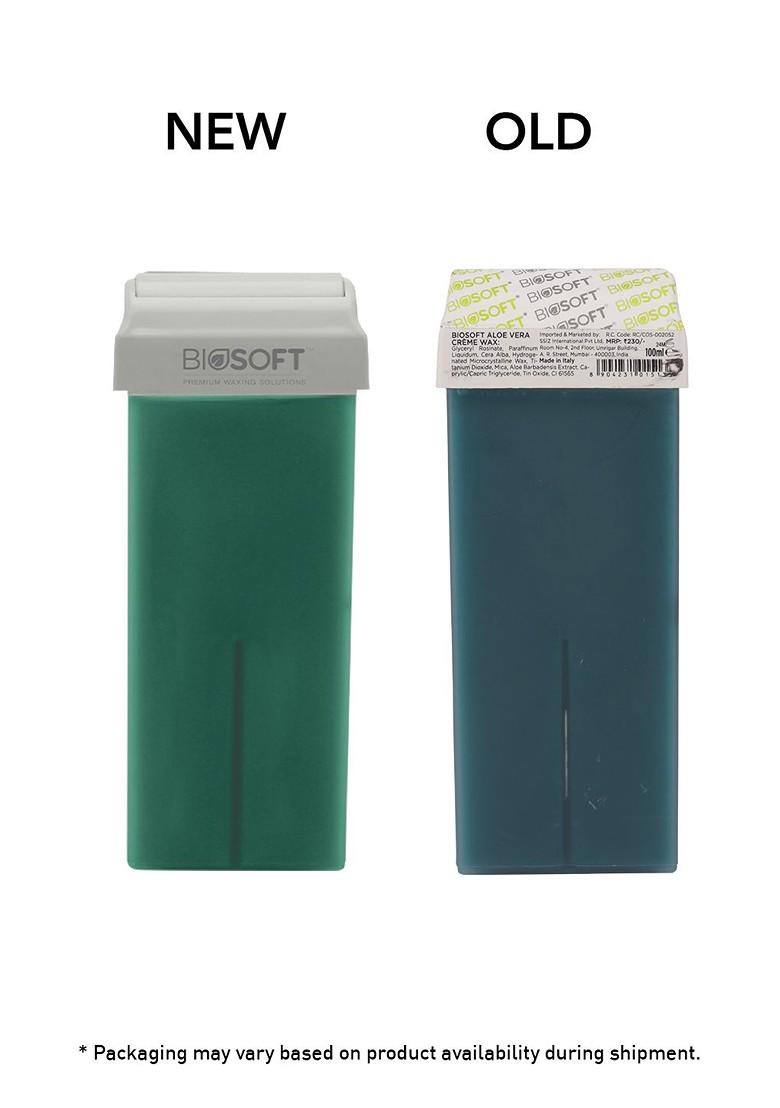 Biosoft Allergy Free Liposoluble Aloevera Creme Wax 100 Ml