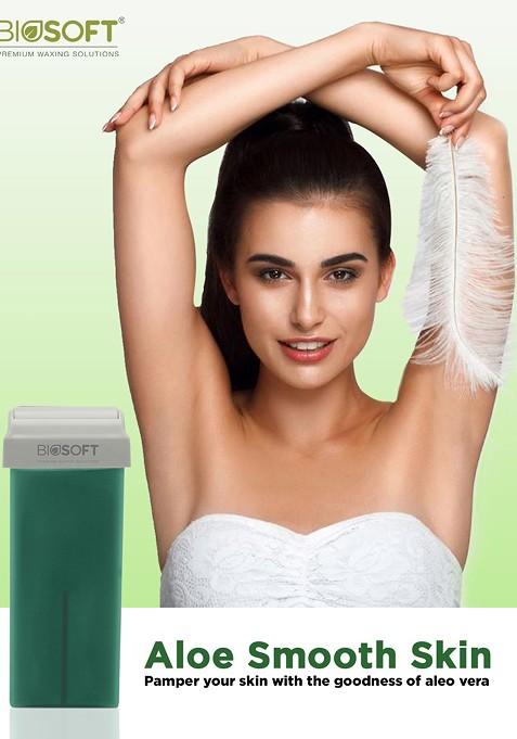 Biosoft Allergy Free Liposoluble Aloevera Creme Wax 100 Ml