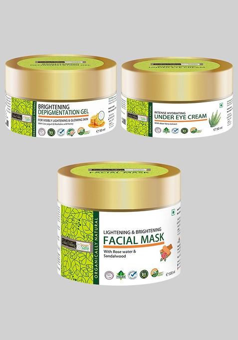 Indus Valley Set Of 3 Face And Skin Care Gift