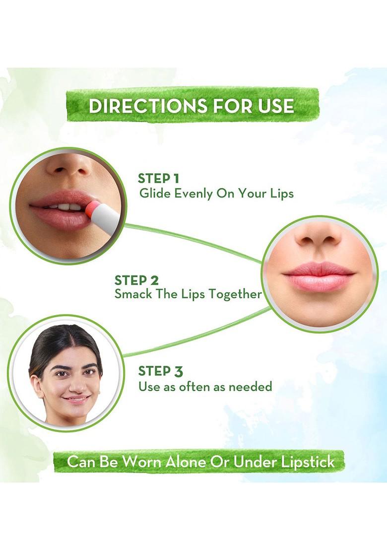 Mamaearth Rose Tinted 100 Natural Lip Balm 2 G