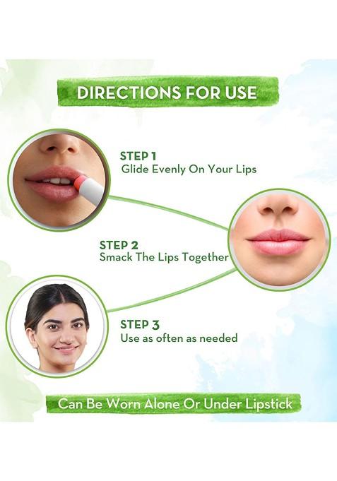 Mamaearth Rose Tinted 100 Natural Lip Balm 2 G