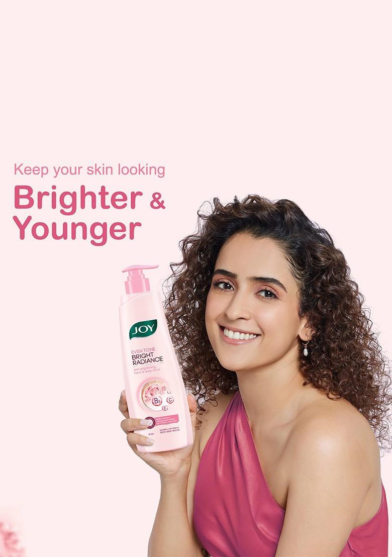 Joy Even Tone Bright Radiance Skin Brightening Hand Body Lotion 400Ml