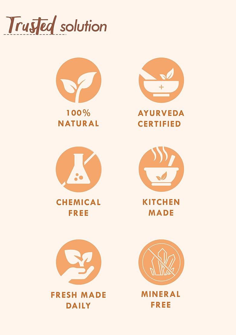 Nat Habit Orange Kalonji Face Mask For Pigmentation Blemish Control No Chemicals 40G