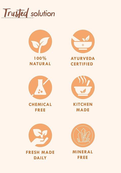 Nat Habit Orange Kalonji Face Mask For Pigmentation Blemish Control No Chemicals 40G