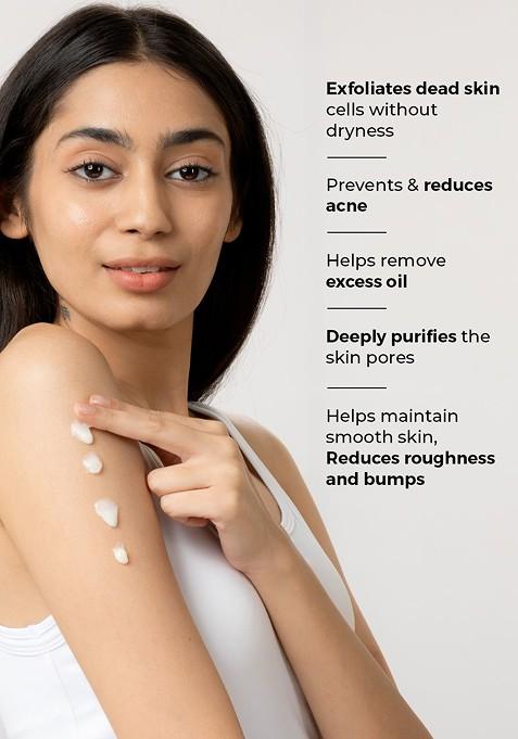 Brillare Salicylic Acid Body Lotion For Clear Skin|Aha Bha Acne Prone Skin