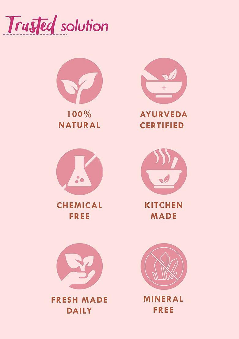 Nat Habit Pomegranate Rose Lip Balm Desi Ghee Honey For Pigmentation Chapped 10G