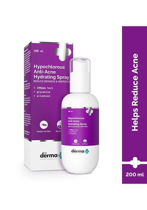 The Derma Co Hypochlorous Anti Acne Hydrating Spray 200Ml