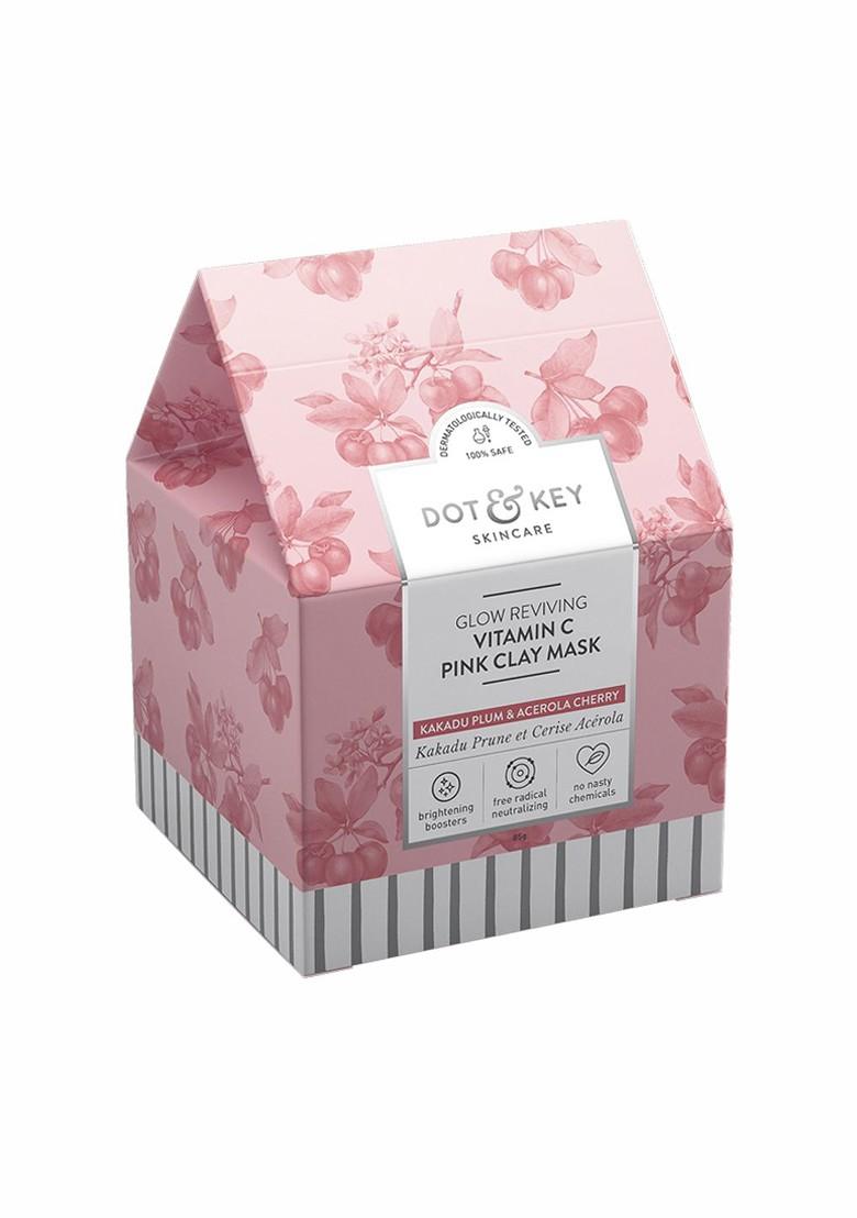 Dot & Key Vitamin C Pink Clay Face Mask For Glowing Skin With E 85 G